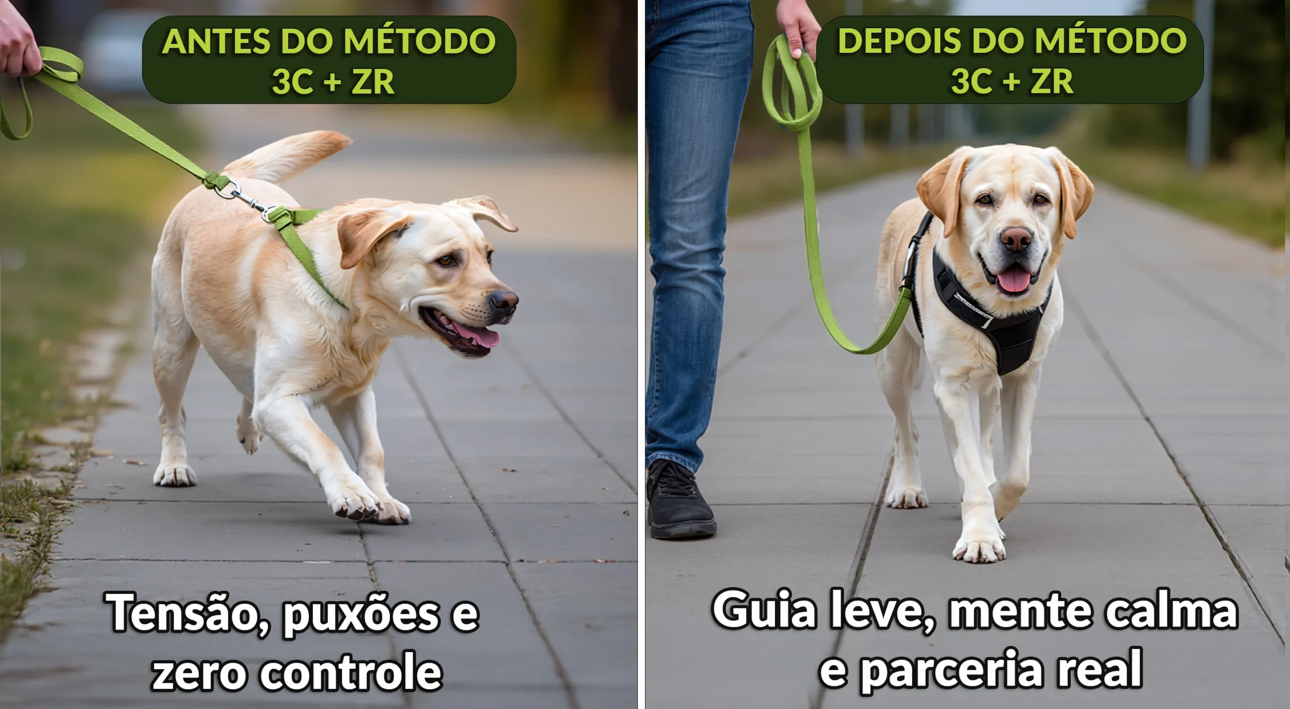 Transformação: Antes e Depois do Método 3C + ZR