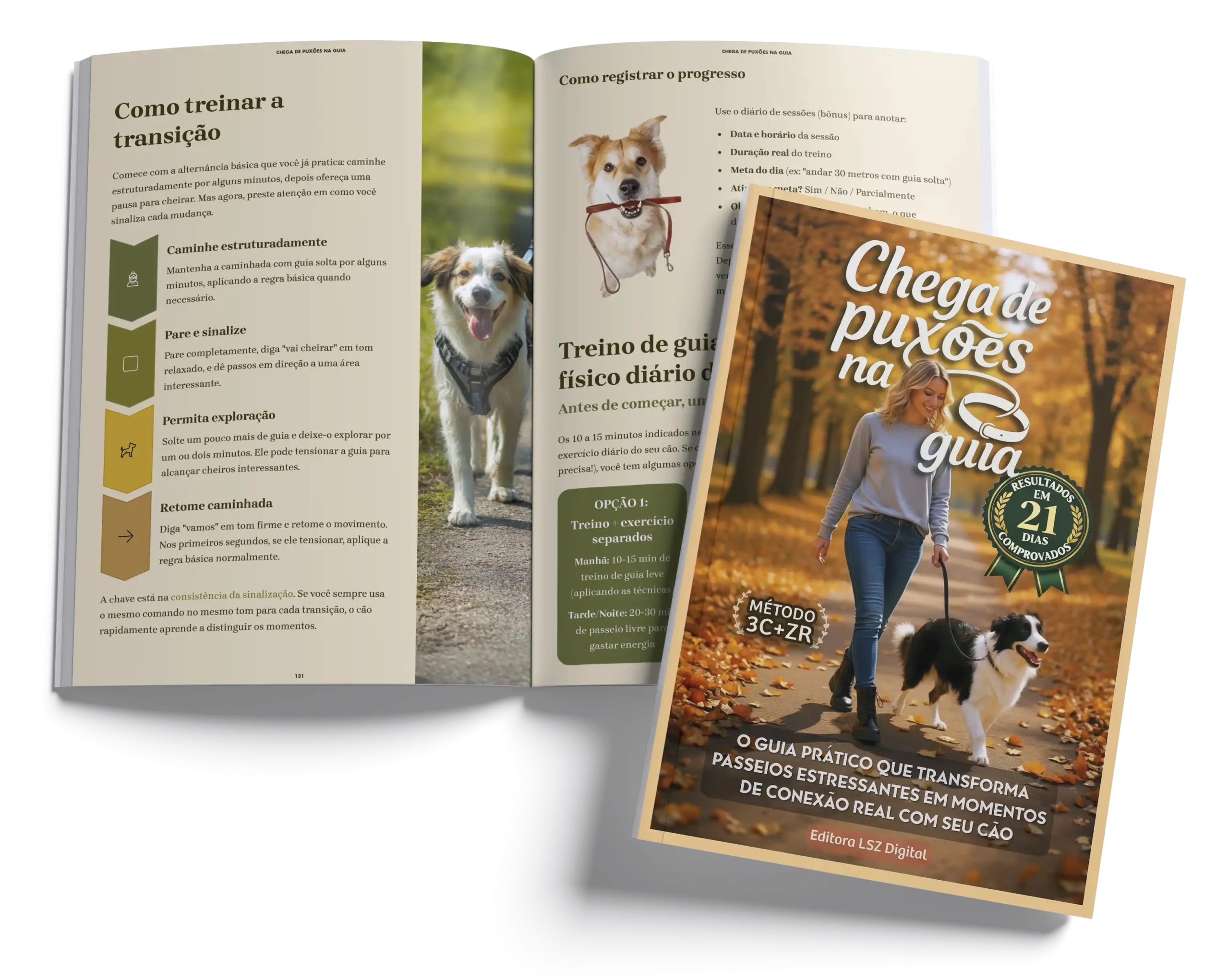 Ebook Chega de Puxões na Guia aberto