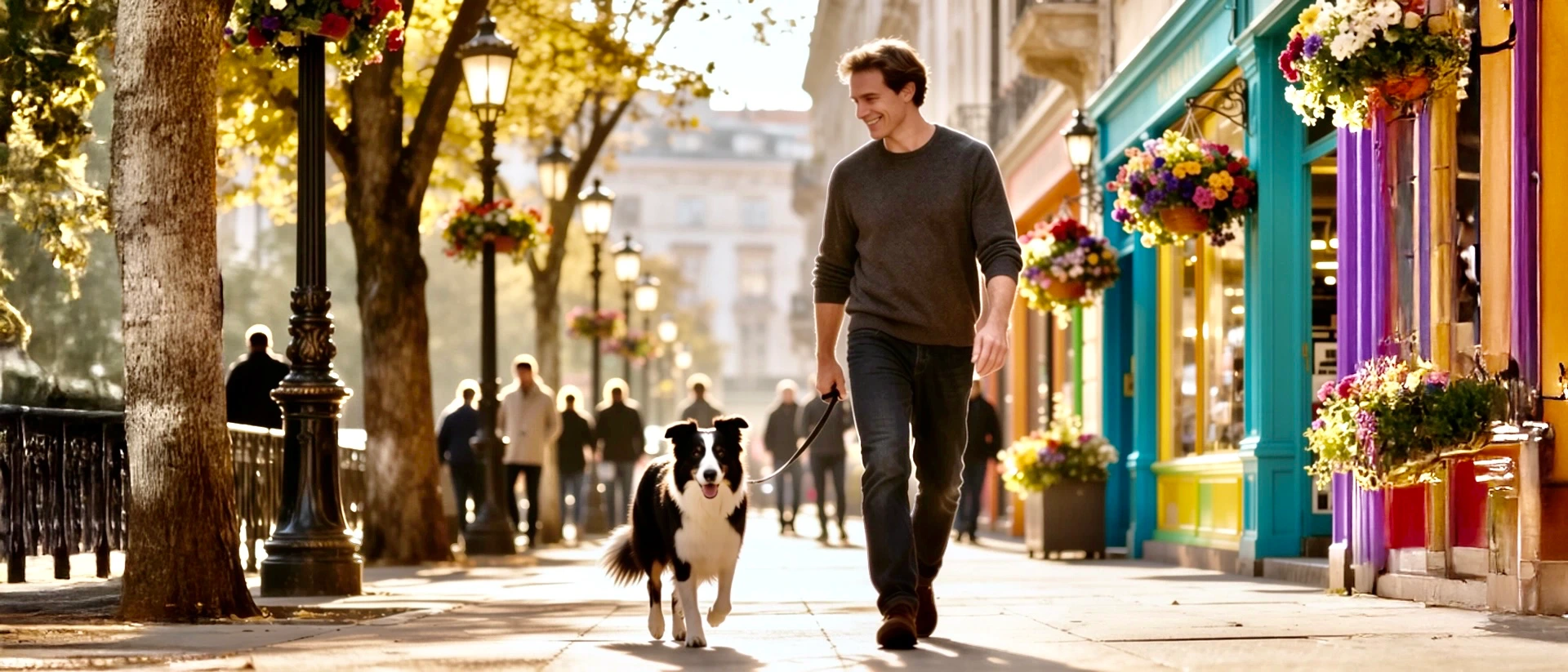 Passeio urbano com segurança